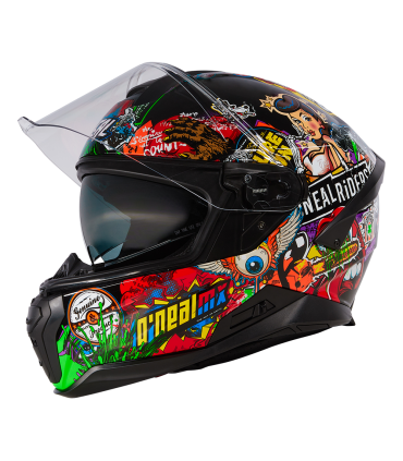 Tänavasõidukiiver ONEAL Challenger Crank Must/Mitmevärviline