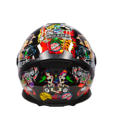 Tänavasõidukiiver ONEAL Challenger Crank Must/Mitmevärviline