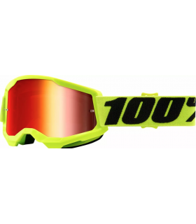 Laste krossiprillid 100% Strata 2 Youth - Kollane