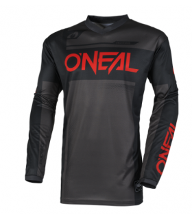 Laste krossisärk ONEAL Racewear - Must/Punane