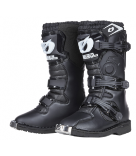 Laste krossisaapad ONEAL Rider - Must