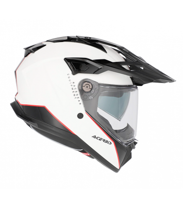 Adventure Kiiver Acerbis Attack - Valge/Must