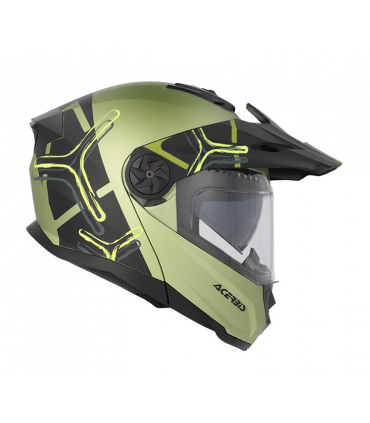 Adventure Kiiver Acerbis Rider - Roheline