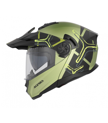 Adventure Kiiver Acerbis Rider - Roheline