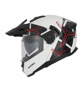 Adventure Kiiver Acerbis Rider - Valge/Must