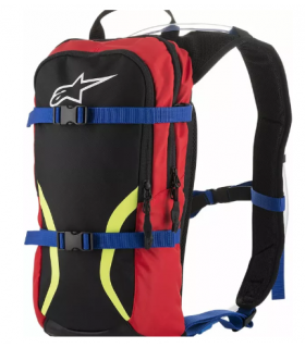 Seljakott Alpinestars Iguana - Must/Punane