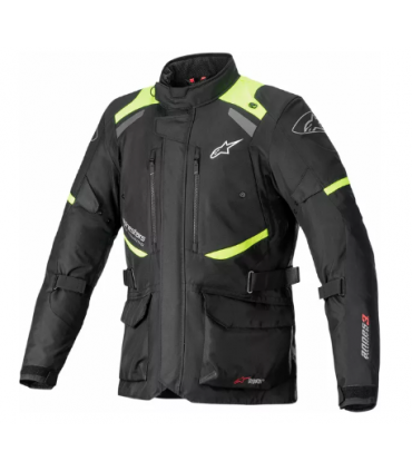 Alpinestars Andes V3 Drystar Jakk - Must/Kollane