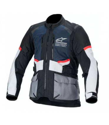Alpinestars Andes Air Drystar Jakk - Sinine/Hall