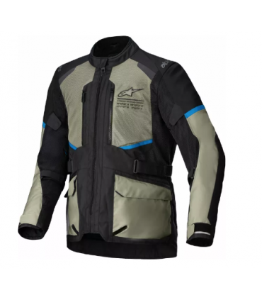 Alpinestars Andes Air Drystar Jakk - Must/Hall/Sinine