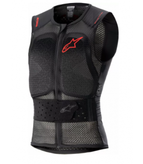 Alpinestars Nucleon Flex Pro Kaitsevest  - Must/Punane