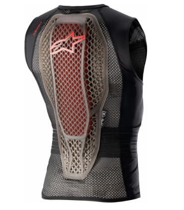 Alpinestars Nucleon Flex Pro Kaitsevest  - Must/Punane