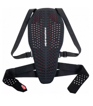 Alpinestars Nucleon Plasma Seljakaitse  - Must/Punane