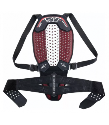 Alpinestars Nucleon Plasma Seljakaitse  - Must/Punane