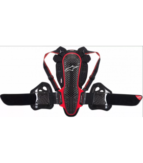 Alpinestars Nucleon KR3 Seljakaitse  - Must/Punane