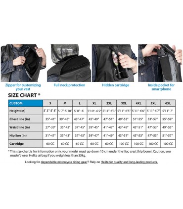 Helite turvavest Leather custom