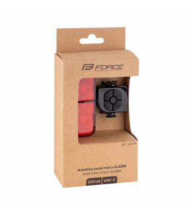 Jalgratta tagatuli Force ALARM 300LM, 36 LED, USB