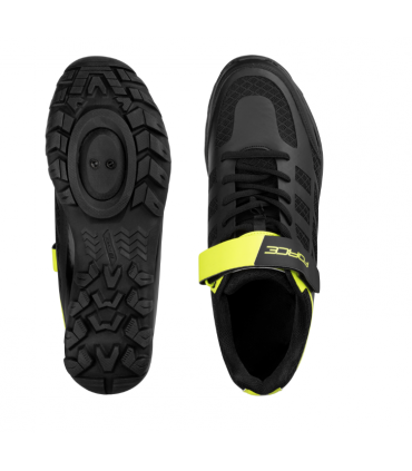 Jalgrattakingad Force Go 2- Must/Kollane