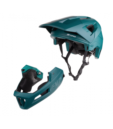 Full-Face Kiiver FORCE Venom downhill - Sinine