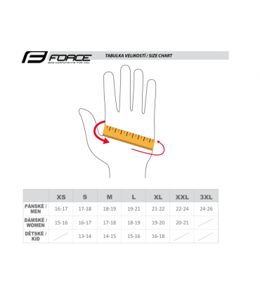 Rattakindad FORCE MTB POWER must-punane