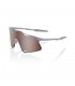 Spordiprillid 100% HYPERCRAFT - Matte Stone Gray - HiPER Crimson Silver Mirror Lens