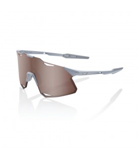 Spordiprillid 100% HYPERCRAFT - Matte Stone Gray - HiPER Crimson Silver Mirror Lens
