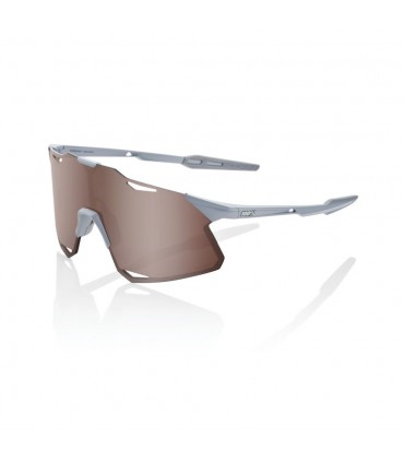 Spordiprillid 100% HYPERCRAFT - Matte Stone Gray - HiPER Crimson Silver Mirror Lens
