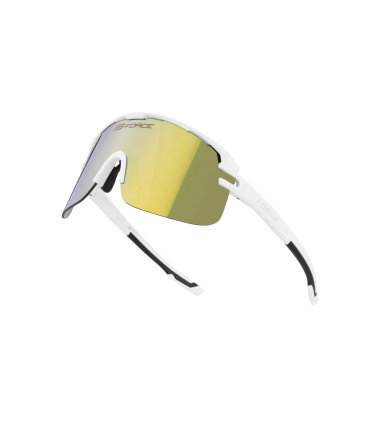 Spordiprillid FORCE EPIC valge-kollane