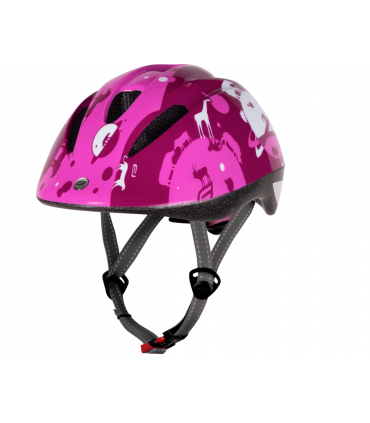 Laste jalgrattakiiver FORCE FUN PLANETS roosa-valge