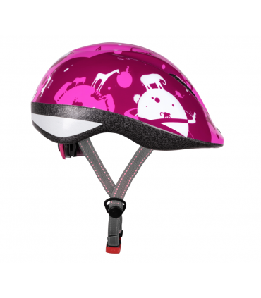 Laste jalgrattakiiver FORCE FUN PLANETS roosa-valge