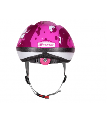 Laste jalgrattakiiver FORCE FUN PLANETS roosa-valge