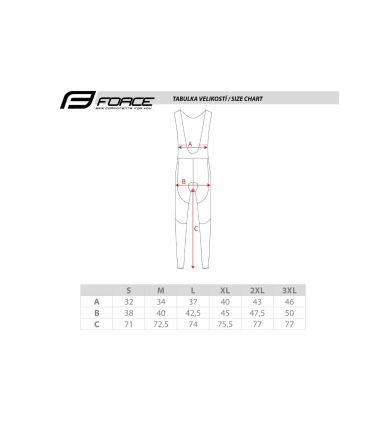 Meeste rattapüksid FORCE SHIELD pehmendusega must