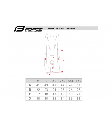 Traksidega rattapüksid FORCE JOURNEY pehmendusega