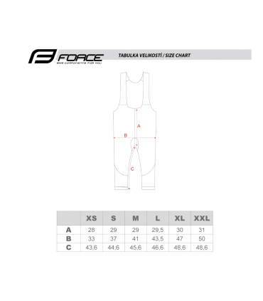 Meeste poolpikad püksid FORCE MAZE pehmendusega must