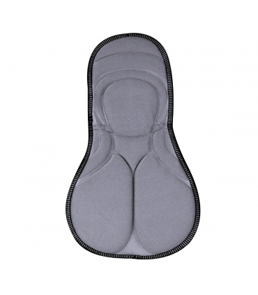 Laste lühikesed rattapüksid FORCE KID VICTORY, pehmendusega, must