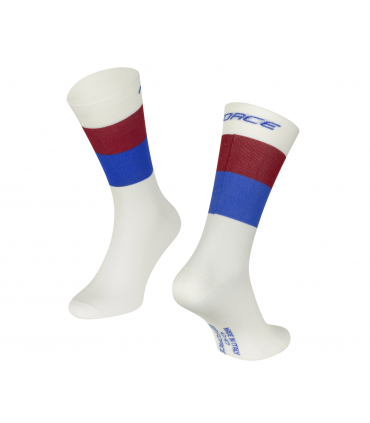 Sokid FORCE RAINBOW valge-sinine