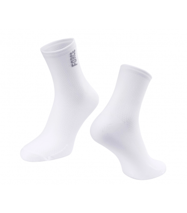 Lühikesed sokid FORCE COLOUR valge
