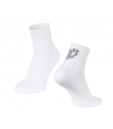 Lühikesed sokid FORCE In heart valge