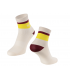 Lühikesed sokid FORCE STRIPE beež