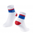 Lühikesed sokid FORCE STRIPE valge