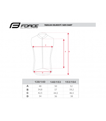 Laste Vest FORCE WINDPRO tuulekindel kollane