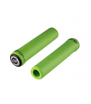 Jalgratta käepidemed Gripid FORCE LUCK silikoon roheline