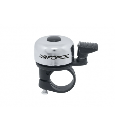 Jalgrattakell Force MINI 22,2mm hõbe