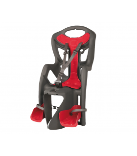 Lastetool jalgrattale BELLELLI PEPE hall-punane