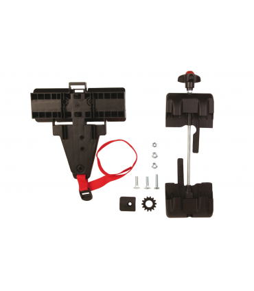 Lastetool jalgrattale BELLELLI PEPE hall-punane