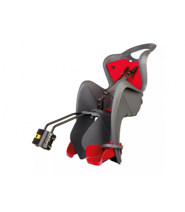 Lastetool jalgrattale BELLELLI MR FOX hall-punane