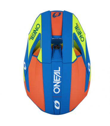 Krossikiiver ONEAL 3SRS Solid sinine-kollane-oranž
