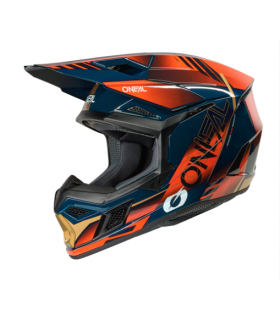 Krossikiiver ONEAL 3SRS Haze sinine-oranž