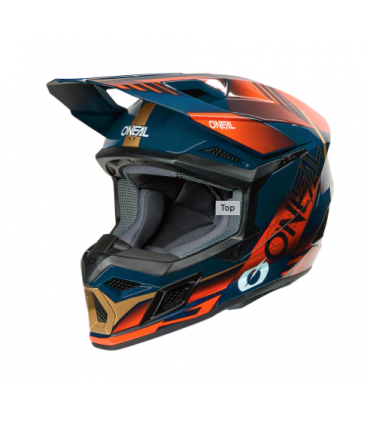 Krossikiiver ONEAL 3SRS Haze sinine-oranž
