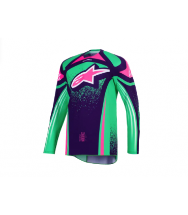 Krossisärk Alpinestars Techstar Nomur lilla/roheline