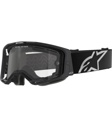 Krossiprillid Alpinestars Vision 8 Corp must/läbipaistev